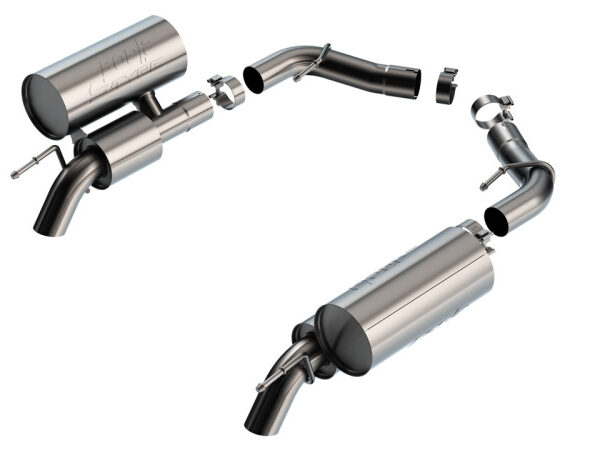Borla 22-23 Jeep Grand Wagoneer 6.4L V8 2.75in S-TYPE SR Turndown Tip Axleback Exhaust