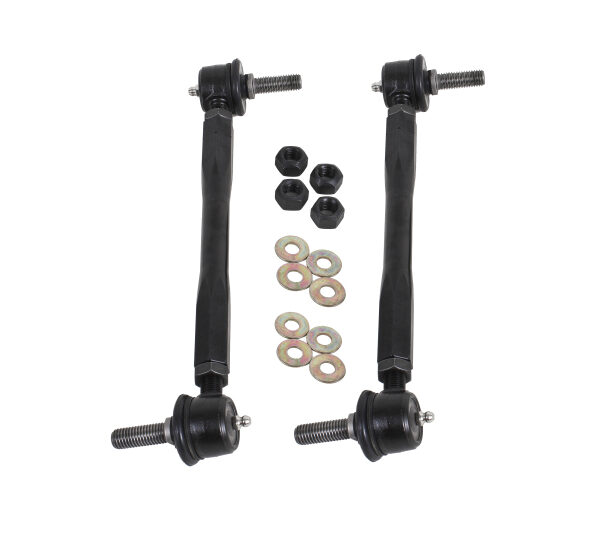 BMR 05-14 S197 Mustang Front Sway Bar End Link Kit - Black