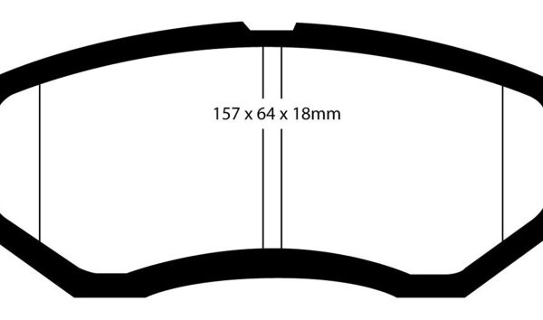 EBC 15-21 Subaru WRX 2.5L (Excl 2022 Models) Bluestuff Front Brake Pads