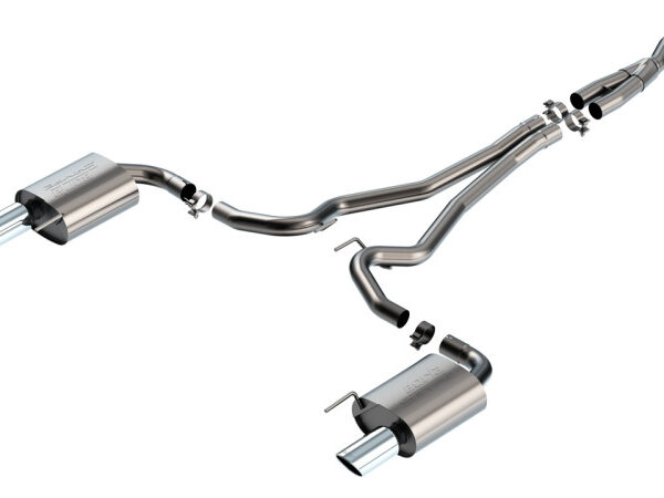 Borla 2024 Ford Mustang 2.3L Ecoboost 2.50 S-TYPE Catback Exhaust - Non-Active