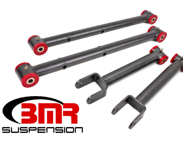 BMR 64-67 A-Body Non-Adj. Rear Suspension Kit - Black Hammertone