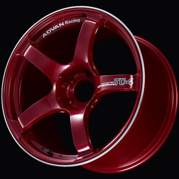 Advan TC4 18x9.5 +38 5-120 Racing Candy Red Wheel *Min Order Qty of 20*