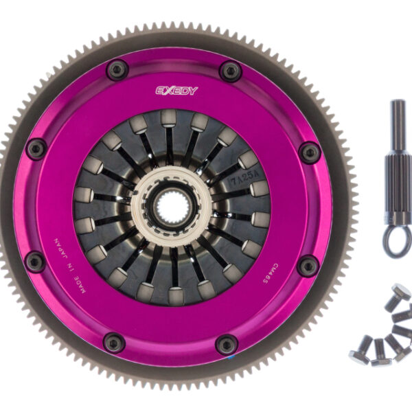 Exedy 1993-1995 Mazda RX-7 R2 Hyper Twin Carbon-D Clutch Sprung Center Disc Pull Type Cover