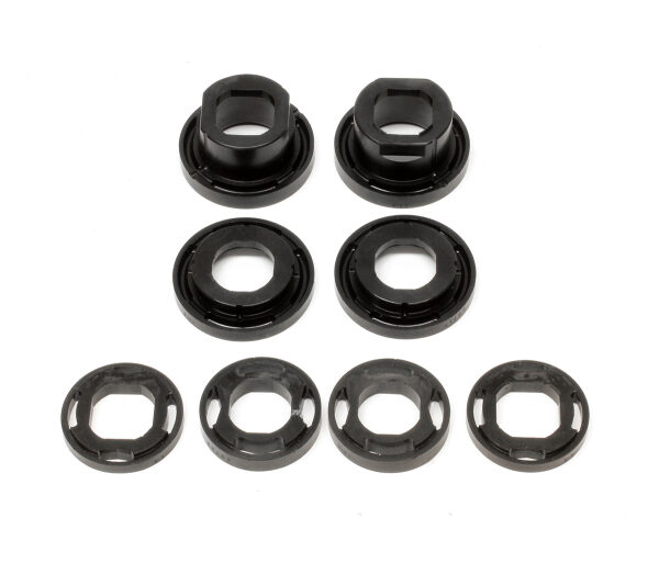BMR 08-09 Pontiac G8 Rear Cradle Street Version Bushing Kit (Elastomer) - Black