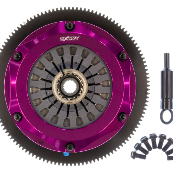 Exedy 2005-2005 Saab 9-2X Aero H4 Hyper Twin Cerametallic Clutch Sprung Center Disc Pull Type Cover