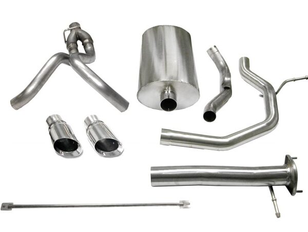 Corsa 2005-2006 Chevrolet SSR 5.3L V8 Polished Sport Cat-Back Exhaust