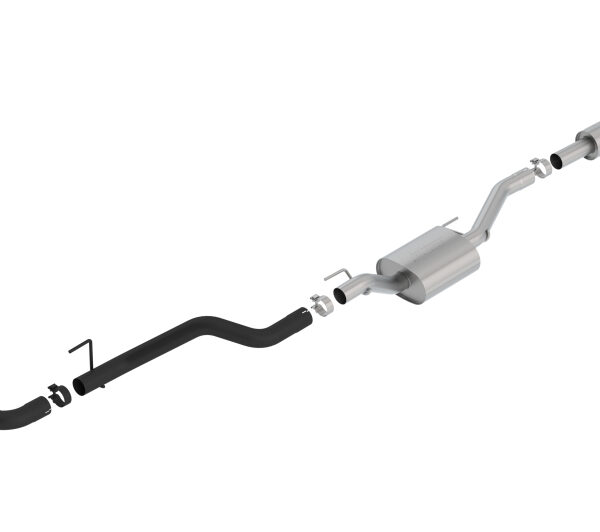Borla 2020 Jeep Gladiator JT 3.6L V6 AWD ATAK Dual Side Catback w/ Black Tips