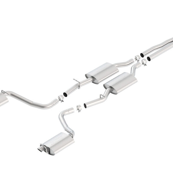 Borla 15-16 Dodge Charger R/T 5.7L No Tip Use Factory Valence Single Split Rear Exit S-Type Exhaust