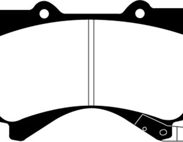 EBC 08+ Lexus LX570 5.7 Yellowstuff Front Brake Pads