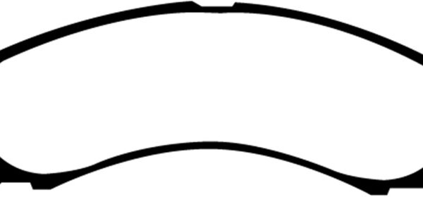 EBC 00-02 Ford Excursion 5.4 2WD Greenstuff Front Brake Pads