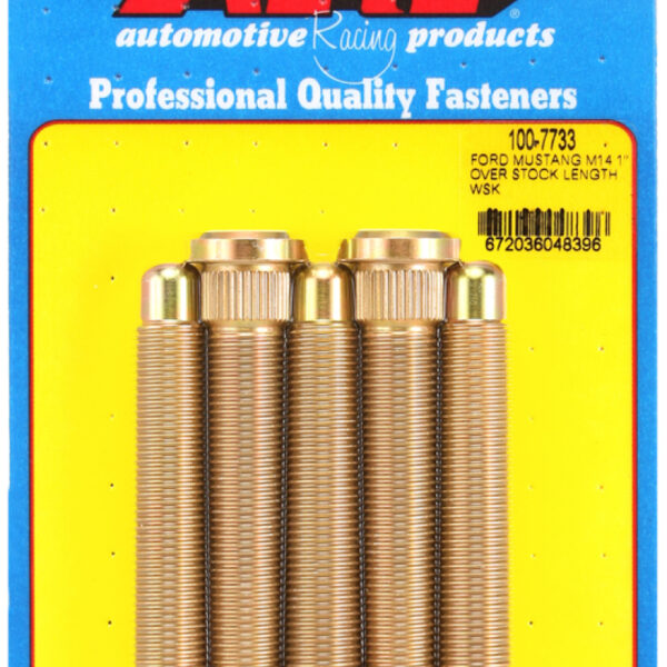 ARP 2015 Ford Mustang M14 1in Over Stock Length Wheel Stud Kit
