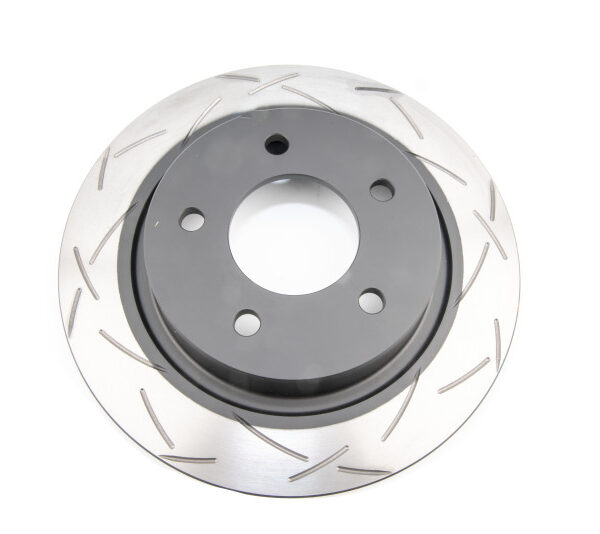 DBA 04-05 Mazda 3 2.3L / 06+ MazdaSpeed3 Rear Slotted 4000 Series Rotor