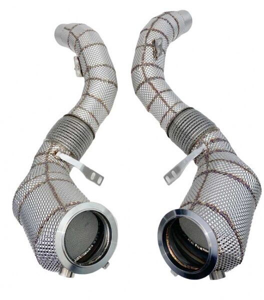 Untd. Performance Catted W/Shield Downpipe - BMW M850I G14 G15 G16 /X5M X5 G05/G30 M550I N63R