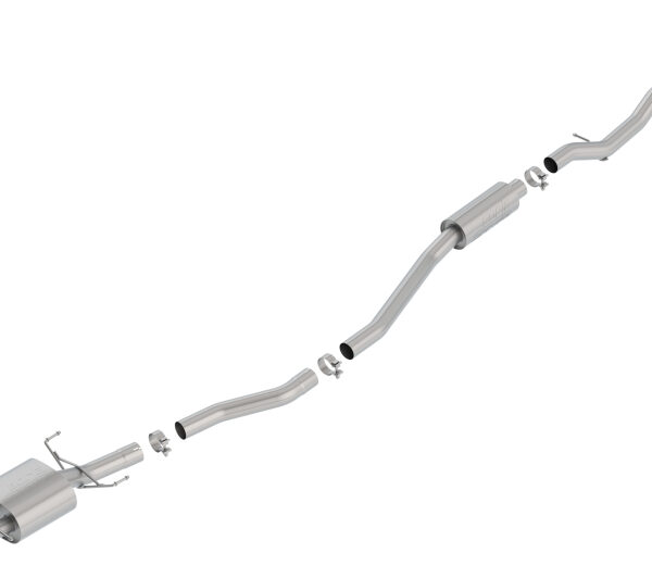 Borla 17-19 Honda Civic SI Sedan 1.5L Turbo MT FWD 4DR Catback S-TYPE w/ Ceramic Black Tips