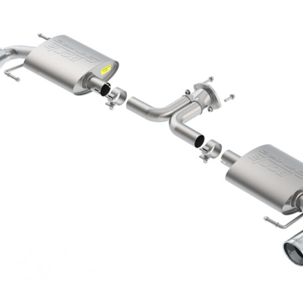 Borla 14-16 Mazda 3 2.0/2.5L AT/MT FWD S-Type Cat-Back Exhaust Single Split Rear Exit