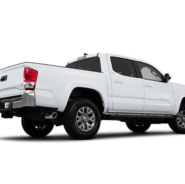 Borla 2016 Toyota Tacoma 3.5L V6 Auto 4DR CC SB S-Type 2.5in Single Left Rear Exit 4in Tip Exhaust