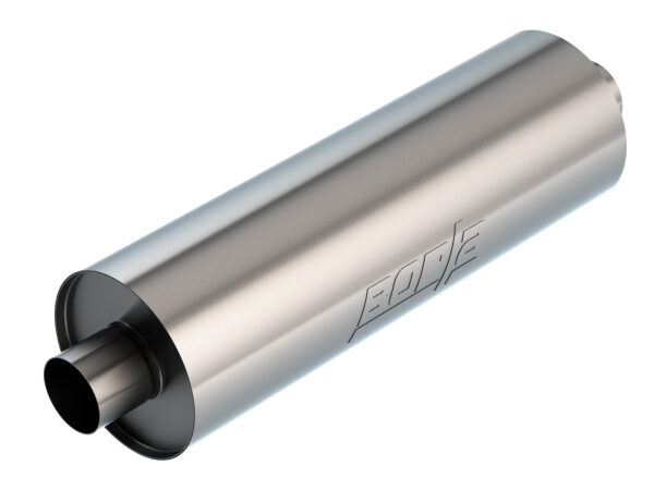 Borla Specialty Muffler 3in Center In/Out 7.75in Dia. 24in Body 29in OAL Touring Un-Notched