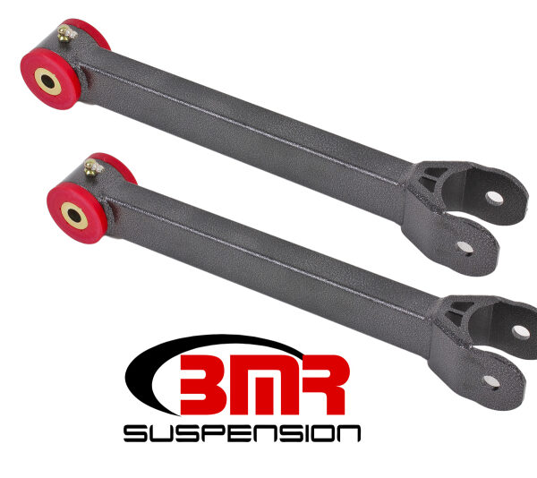 BMR 16-17 6th Gen Camaro Non-Adj. Lower Trailing Arms (Polyurethane) - Black Hammertone
