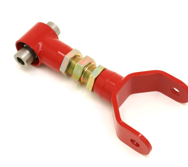 BMR 05-10 S197 Mustang Upper Control Arm On-Car Adj. w/ Spherical Bearings - Red