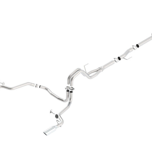 Borla 15-16 Ford F-150 3.5L EcoBoost Ext. Cab Std. Bed Catback Exhaust ATAK Single Split Rear Exit