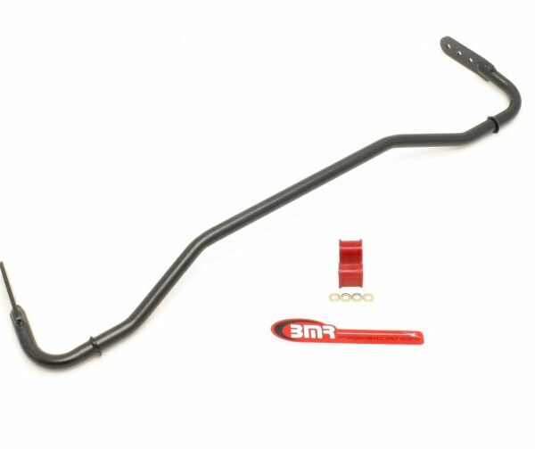 BMR 08-09 Pontiac G8 Rear Hollow 22mm Adj. Sway Bar Kit w/ Bushings - Black Hammertone