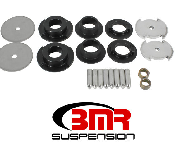 BMR 16-17 6th Gen Camaro Rear Cradle Lockout Bushing Kit - Black