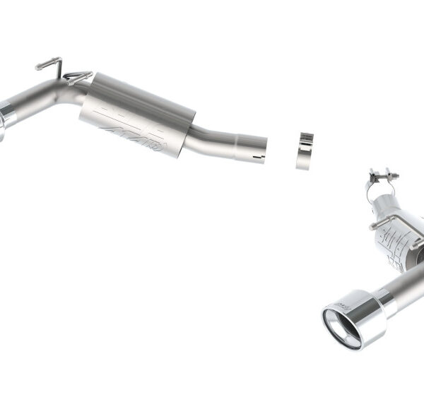 Borla 14-15 Camaro SS 6.2L V8 RWD Single Split Rr Exit ATAK Exhaust (rear section only)