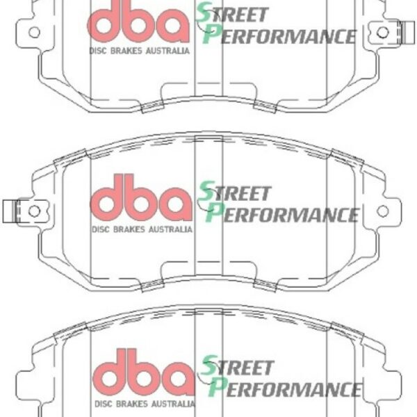 DBA 03-05 Subaru WRX / 08 Subaru WRX SP500 Front Brake Pads
