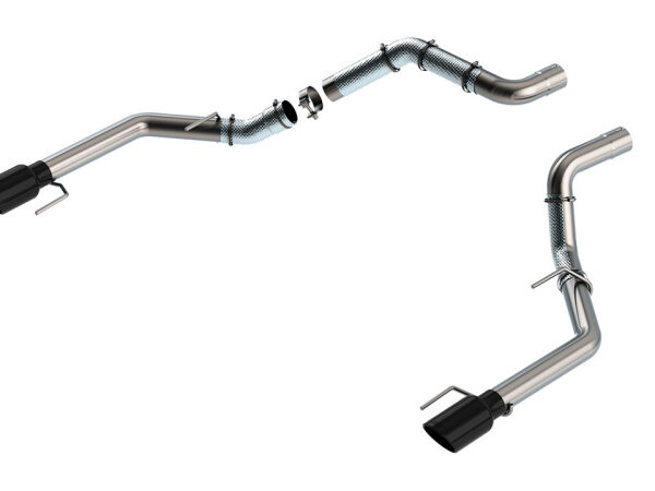 Borla 21-23 Ford Raptor 3in Tail Pipe Kit 4.5in Tip - Black Chrome