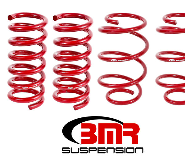 BMR 15-17 S550 Mustang Performance Version Lowering Springs (Set Of 4) - Red