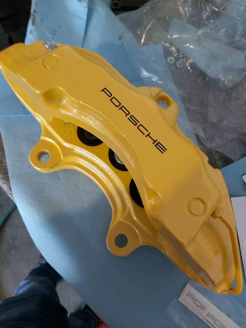 Bolt-On Customizable Porsche 6-Pot 18Z Front Brake Kit Upgrade - Audi B5/B6/B7 - C5 - Image 4