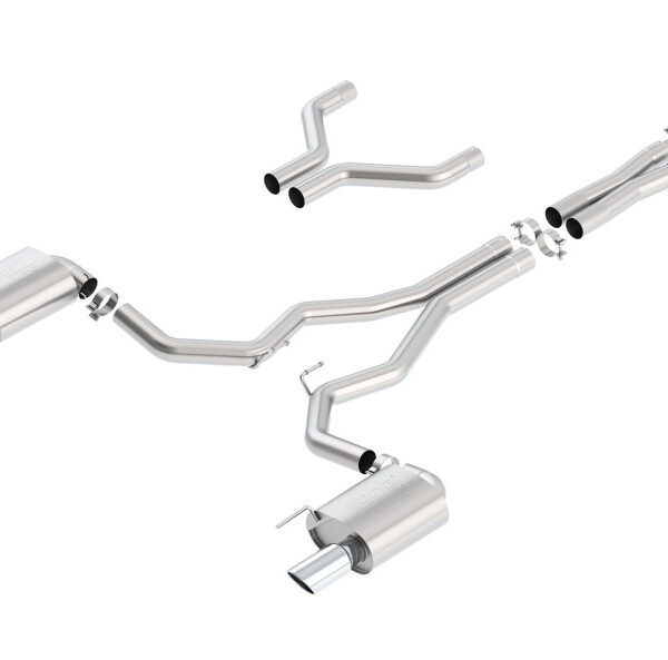 Borla Atak Cat-Back 15-17 Ford Mustang GT 5.0L V8 MT/AT 3in pipe 4in tip