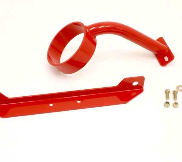 BMR 05-10 S197 Mustang Front Driveshaft Safety Loop - Red