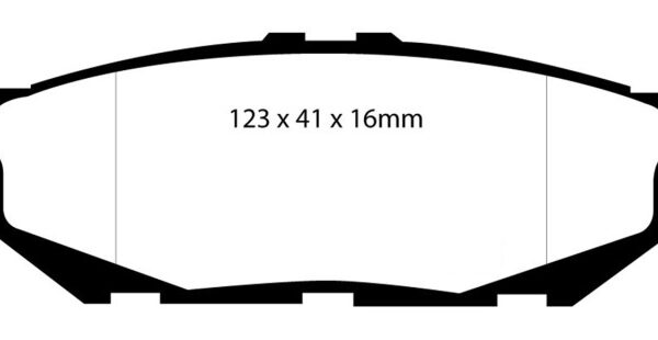 EBC 93-94 Lexus LS400 4.0 Redstuff Rear Brake Pads