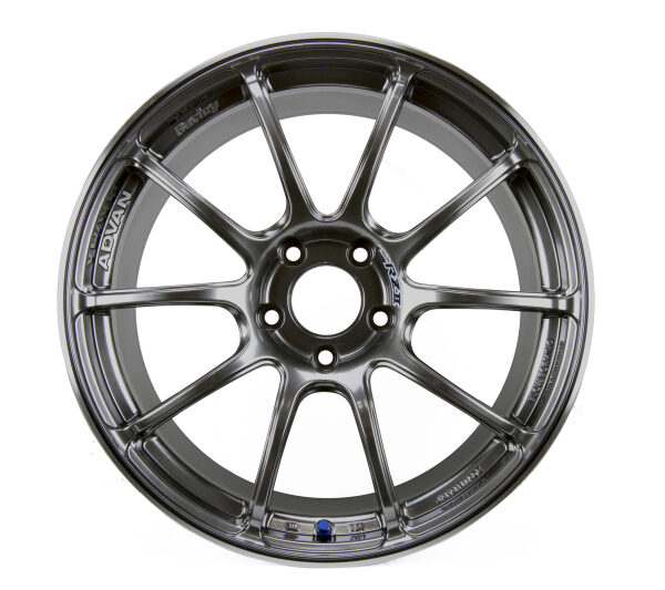 Advan RZII 17x9.0 +63 5-114.3 Racing Hyper Black Wheel