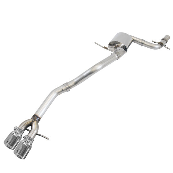 AWE Tuning Mk6 GLI 2.0T - Mk6 Jetta 1.8T Track Edition Exhaust - Polished Silver Tips