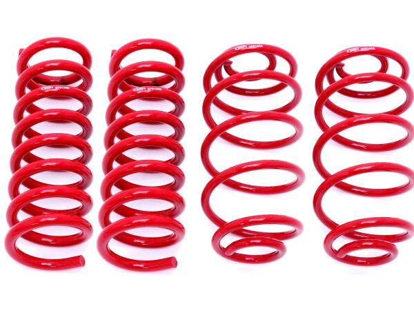 BMR 67-72 A-Body Lowering Spring Kit (Set Of 4) - Red