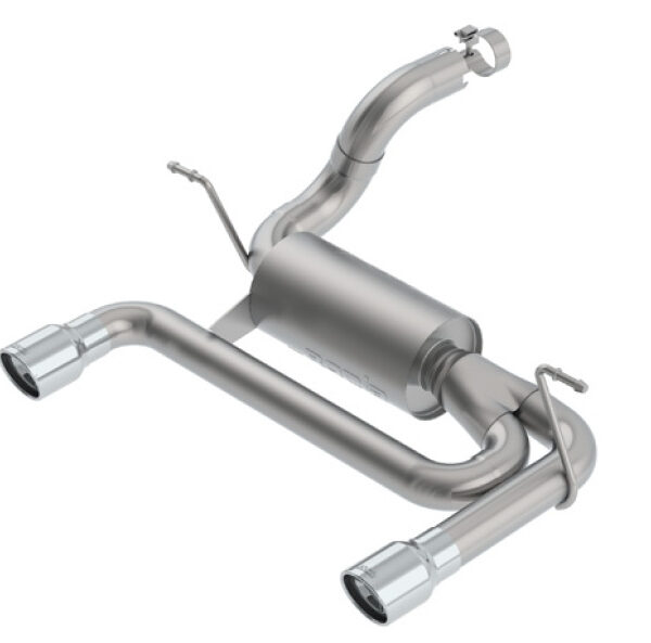 Borla 2018 Jeep Wrangler JL/JLU 3.6L 2DR/4DR ATAK SS Axle Back Exhaust w/3.5in Tips