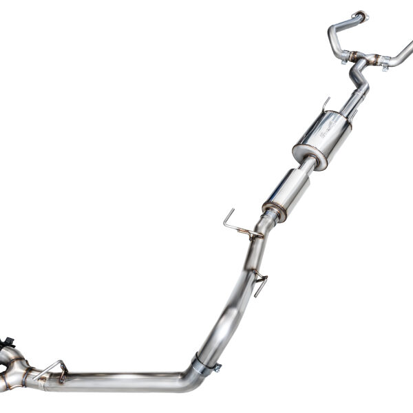 AWE 0FG Exhaust for 3rd Gen Toyota Tundra - Dual Diamond Black Tips