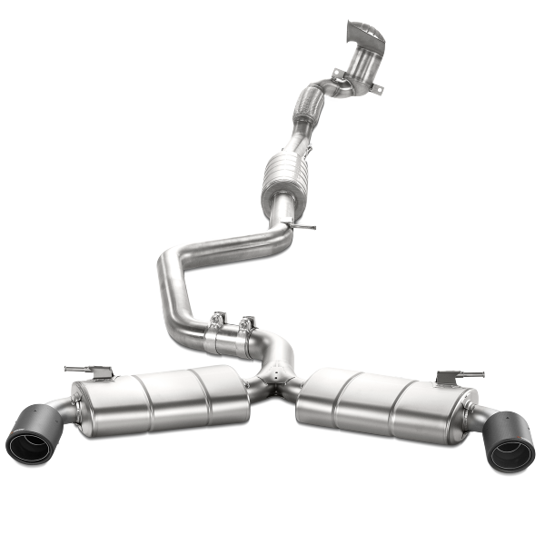 Akrapovic 13-17 Volkswagen Golf GTI (VII) Evolution Line w/ Cat (Titanium) w/ Carbon Tips
