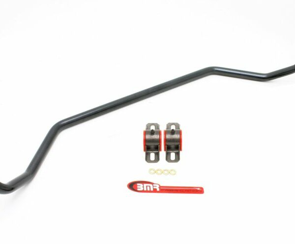 BMR 08-09 Pontiac G8 Front Hollow 29mm Adj. Sway Bar Kit w/ Bushings - Black Hammertone