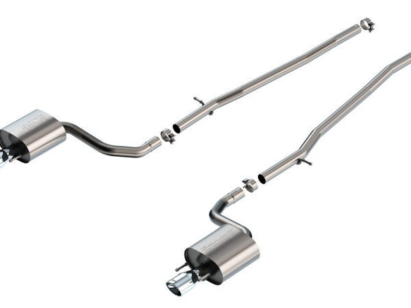 Borla 16-17 Lexus IS200T / 18-24 Lexus IS300 2.25in S Type Cat Back 4.25in Tip - Stainless Steel Tip