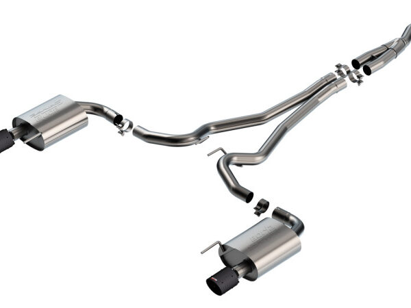 Borla 2024 Ford Mustang 2.3L Ecoboost 2.50 S-TYPE CFBA Catback Exhaust - Non-Active