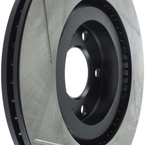 StopTech Power Slot 2003+ Mazda RX8 Slotted Left Front Rotor - SPORT SUSPENSION ONLY