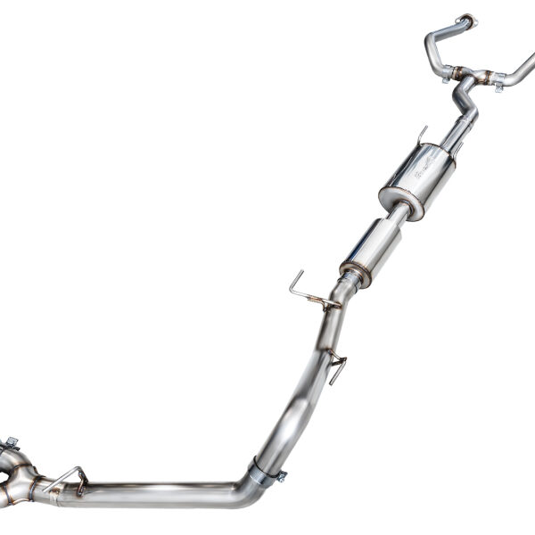 AWE 0FG Exhaust for 3rd Gen Toyota Tundra - Dual Chrome Silver Tips