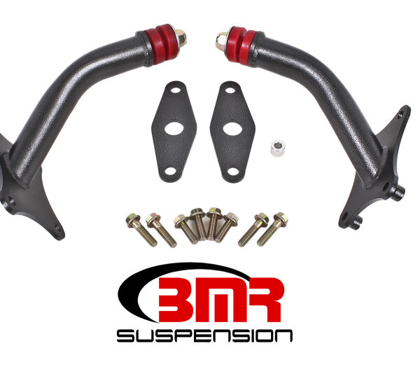 BMR 16-17 6th Gen Camaro Motor Mount Kit w/ Integrated Stands (Polyurethane) - Black Hammertone