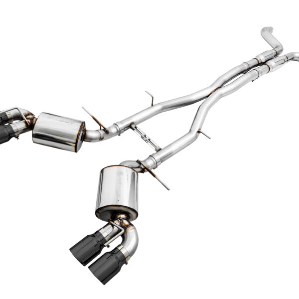 AWE Tuning 16-19 Chevy Camaro SS Res Cat-Back Exhaust -Touring Edition (Quad Diamond Black Tips)