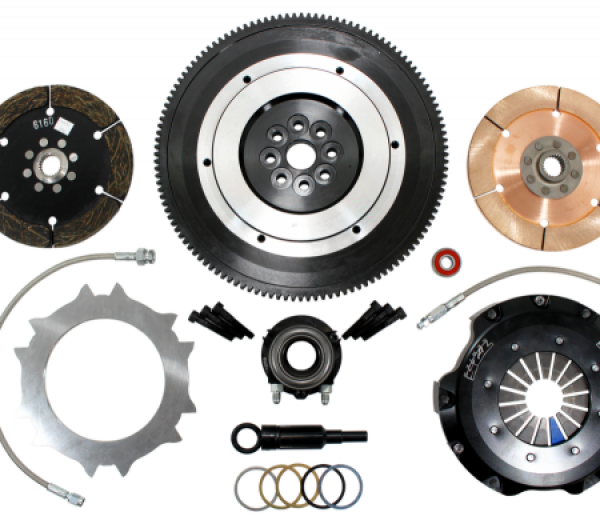 Clutch Masters 07-09 Subaru Legacy GT Spec B Push Style Street/Race Twin-Disc 7.25in Clutch Kit