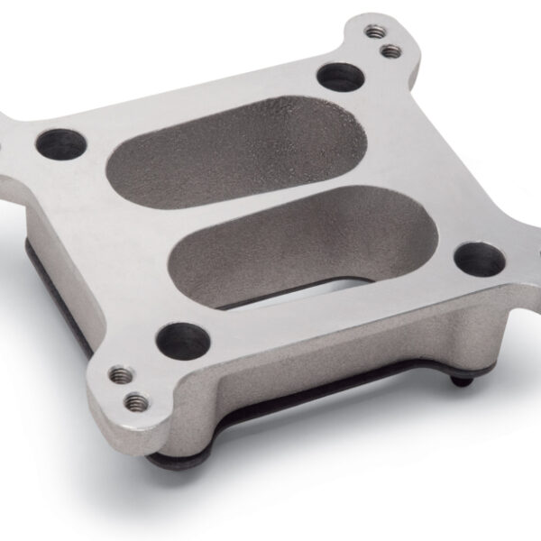 Edelbrock Carb Adapter Allows Rochester 4 Jet to Squarebore Fit