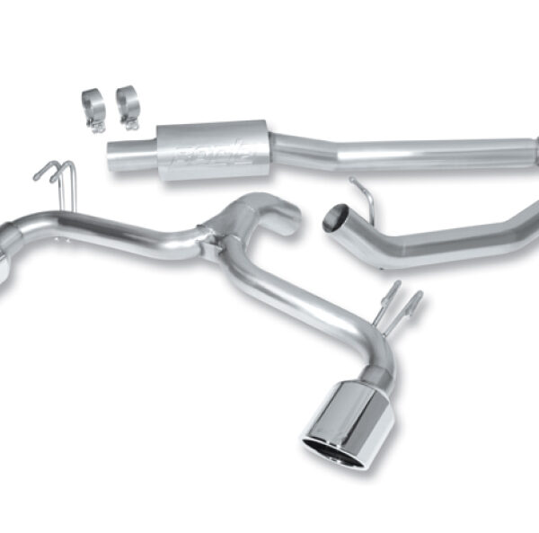 Borla 09-15 Mitsubishi Lancer Ralliart 2.0L 4cyl MT 6spd AWD Catback Exhaust